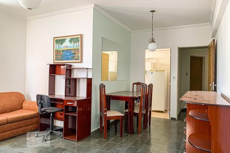 Sala de apartamento à venda com 1 quarto, 60m² em Vila Itapura, Campinas