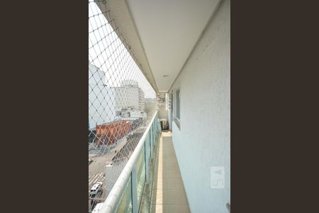 Varanda da Sala  de apartamento à venda com 3 quartos, 98m² em Botafogo, Rio de Janeiro