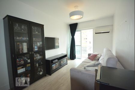 Sala  de apartamento à venda com 3 quartos, 98m² em Botafogo, Rio de Janeiro