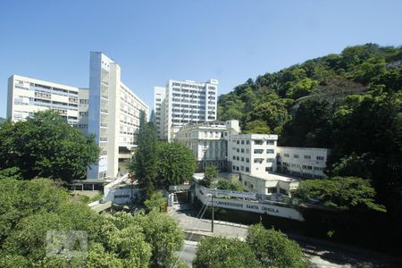 Vista da Sala de apartamento para alugar com 3 quartos, 85m² em Botafogo, Rio de Janeiro