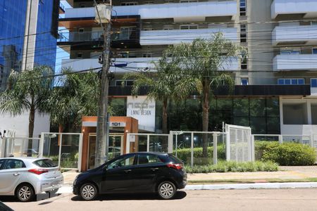 Apartamento para alugar com 75m², 2 quartos e 3 vagas Apartamento para alugar com 75m², 2 quartos e 3 vagasFachada e portaria