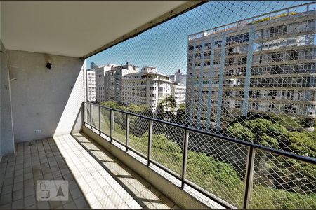 Varanda da Sala de apartamento à venda com 2 quartos, 97m² em Flamengo, Rio de Janeiro