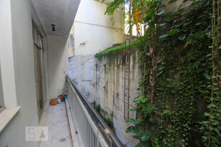 Sacada da sala de apartamento à venda com 2 quartos, 98m² em Botafogo, Rio de Janeiro