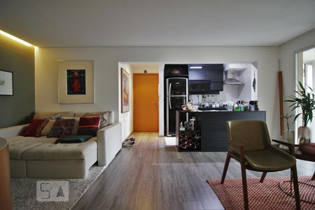 Sala de apartamento para alugar com 2 quartos, 85m² em Vila Andrade, São Paulo