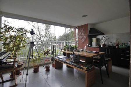 Varanda gourmet de apartamento para alugar com 2 quartos, 85m² em Vila Andrade, São Paulo