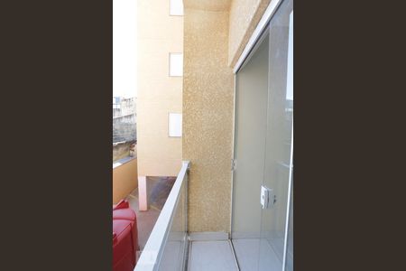 Varanda da Sala de apartamento para alugar com 2 quartos, 58m² em Vila Barcelona, Sorocaba