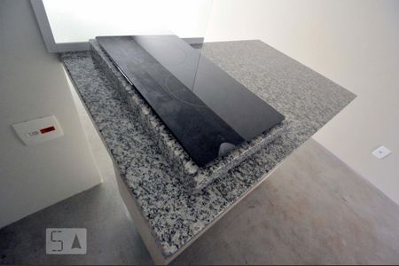 CookTop na Ilha de kitnet/studio para alugar com 1 quarto, 26m² em Vila Indiana, São Paulo