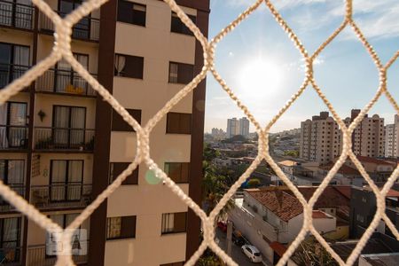 Vista sacada sala de apartamento à venda com 3 quartos, 56m² em Vila Araguaia, São Paulo
