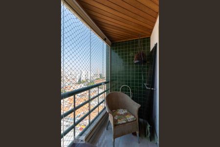Varanda da Sala de apartamento à venda com 3 quartos, 80m² em Mooca, São Paulo