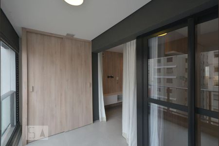 Varanda da Sala de apartamento à venda com 1 quarto, 37m² em Vila Mariana, São Paulo