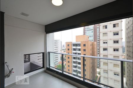 Varanda da Sala de apartamento à venda com 1 quarto, 37m² em Vila Mariana, São Paulo
