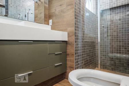 Banheiro de apartamento para alugar com 1 quarto, 50m² em Perdizes, São Paulo