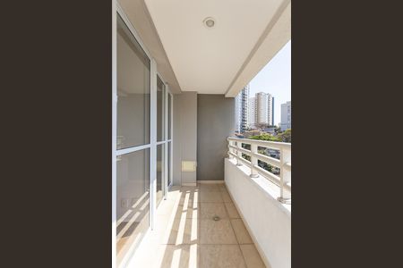 Varanda da Sala de apartamento para alugar com 1 quarto, 43m² em Vila Anglo Brasileira, São Paulo