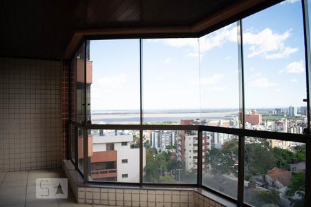 Varanda da Sala de Estar de apartamento à venda com 3 quartos, 310m² em Santa Tereza, Porto Alegre