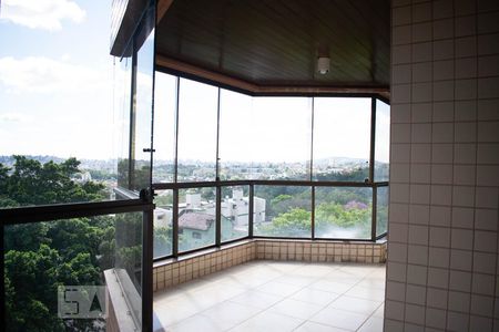 Varanda da Sala de Estar de apartamento à venda com 3 quartos, 310m² em Santa Tereza, Porto Alegre
