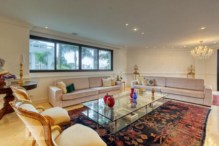 Sala 1 de apartamento à venda com 4 quartos, 392m² em Cabral, Curitiba