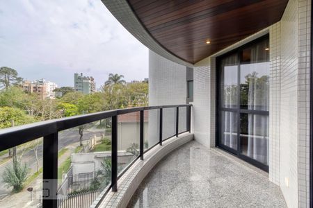 Apartamento à venda com 392m², 4 quartos e 5 vagasVaranda da Sala 1 com o escritório