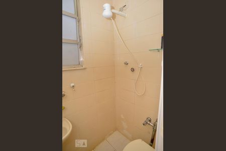 Banheiro de kitnet/studio à venda com 1 quarto, 20m² em Centro, Rio de Janeiro