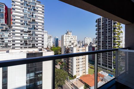 Varanda de kitnet/studio à venda com 1 quarto, 28m² em Vila Olímpia, São Paulo