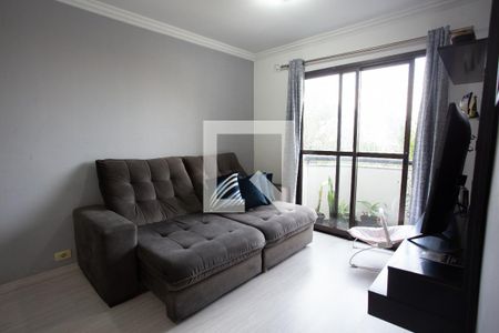 Sala de apartamento à venda com 2 quartos, 64m² em Parque Peruche, São Paulo