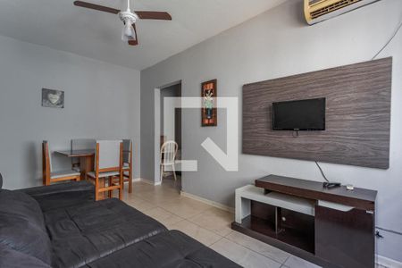 Sala de apartamento à venda com 1 quarto, 42m² em Jardim do Salso, Porto Alegre