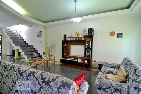 Sala de casa à venda com 3 quartos, 384m² em Vila Helena, Santo André
