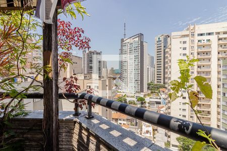 Vista da Sacada de apartamento à venda com 1 quarto, 63m² em Aclimação, São Paulo