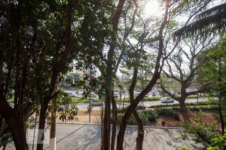 Vista da Sacada de apartamento à venda com 1 quarto, 55m² em Vila Clementino, São Paulo