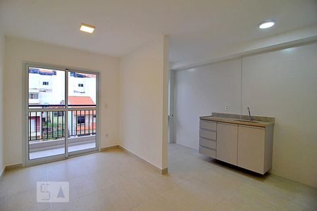 Sala/Cozinha de apartamento para alugar com 2 quartos, 50m² em Parque das Nações, Santo André
