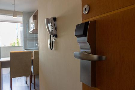 Detalhe da sala de apartamento para alugar com 1 quarto, 35m² em Campo Grande, Rio de Janeiro