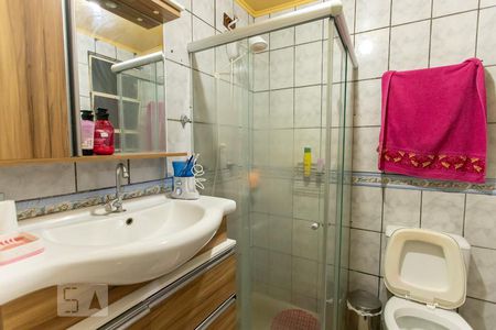 Banheiro de apartamento à venda com 2 quartos, 60m² em Nossa Senhora das Gracas, Canoas
