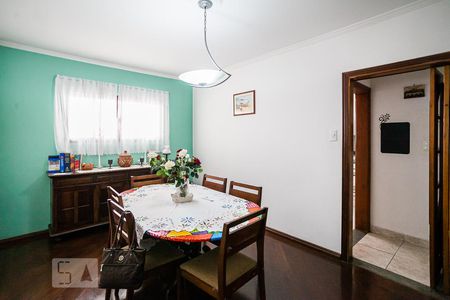 Sala de Jantar de casa à venda com 3 quartos, 258m² em Vila Pires, Santo André
