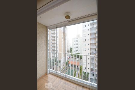 Varanda da Sala de apartamento à venda com 2 quartos, 47m² em Taboão, São Paulo