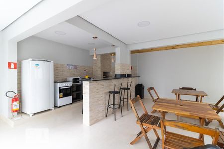 Apartamento à venda com 47m², 2 quartos e 1 vagaChurrasqueira