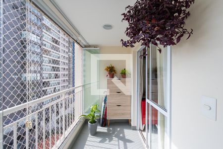Varanda de apartamento à venda com 2 quartos, 58m² em Vila Monte Alegre, São Paulo