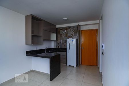 Cozinha de kitnet/studio para alugar com 1 quarto, 36m² em Ouro Preto, Belo Horizonte