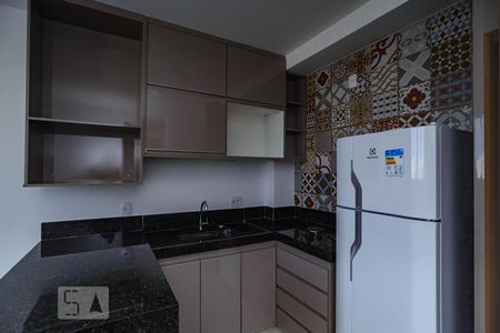 Cozinha de kitnet/studio à venda com 1 quarto, 36m² em Ouro Preto, Belo Horizonte