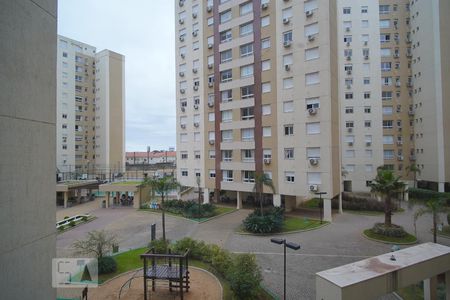 Sala - Vista de apartamento à venda com 2 quartos, 61m² em Marechal Rondon, Canoas