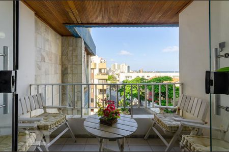 Varanda da Sala de apartamento para alugar com 3 quartos, 144m² em Pituba, Salvador