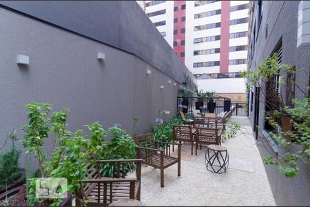 Apartamento para alugar com 26m², 1 quarto e sem vaga Apartamento para alugar com 26m², 1 quarto e sem vagaÁrea comum - Espaço gourmet