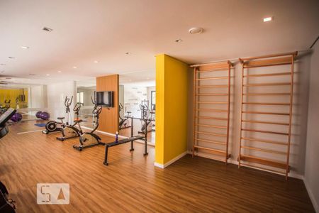 Apartamento para alugar com 26m², 1 quarto e sem vaga Apartamento para alugar com 26m², 1 quarto e sem vagaÁrea comum - Academia