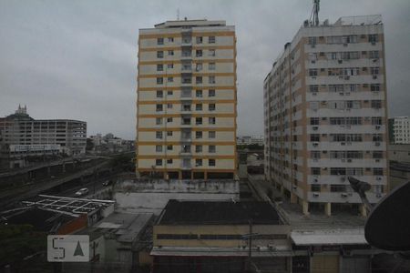 Vista da Sala de apartamento à venda com 3 quartos, 75m² em Olaria, Rio de Janeiro