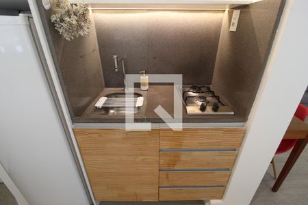Sala/Cozinha de apartamento para alugar com 1 quarto, 47m² em Vila Olímpia, São Paulo