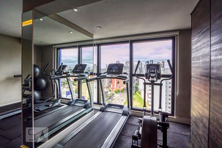 Studio para alugar com 38m², 1 quarto e sem vaga Studio para alugar com 38m², 1 quarto e sem vagaÁrea comum - Academia