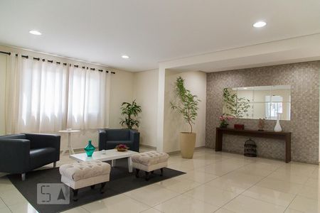 Apartamento à venda com 63m², 2 quartos e 2 vagasHall social