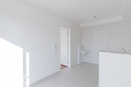 Sala Cozinha de apartamento para alugar com 1 quarto, 28m² em Cambuci, São Paulo