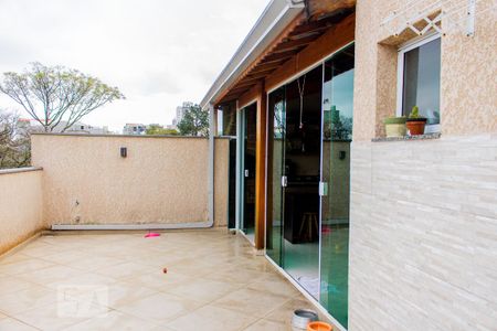 Varanda do Espaço Gourmet de apartamento para alugar com 2 quartos, 98m² em Vila Valparaíso, Santo André