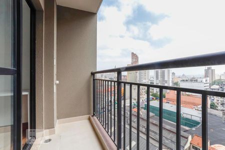 Varanda de kitnet/studio para alugar com 1 quarto, 26m² em Centro, São Paulo