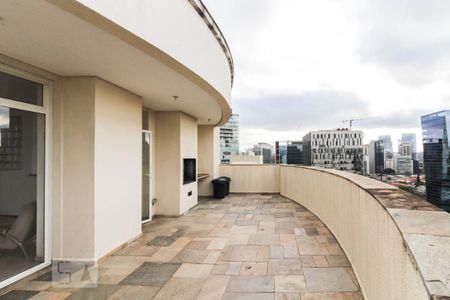 Área comum - Terraço de apartamento para alugar com 1 quarto, 53m² em Vila Nova Conceição, São Paulo