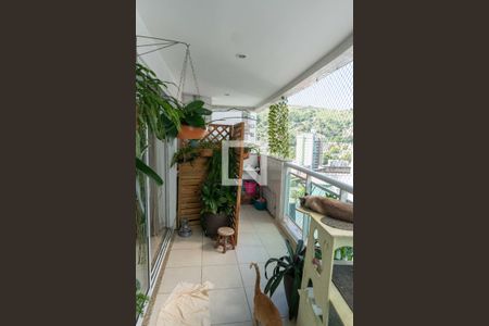 Varanda da Sala de apartamento à venda com 2 quartos, 80m² em Vital Brasil, Niterói